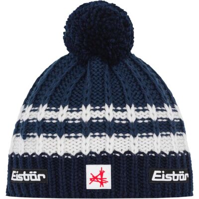 Eisbär, Unisex, Mütze, Kova Pompon Ski Austria, Blau, Mehrfarbig, Weiss, (One Size) Eisbär, Unisex, Mütze, Kova Pompon Ski Austria, Blau, Mehrfarbig, Weiss, (One Size)