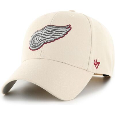 '47, Herren, Cap, NHL Detroit Red Wings Metallic Snap MVP NATURAL OSFA, Beige '47, Herren, Cap, NHL Detroit Red Wings Metallic Snap MVP NATURAL OSFA, Beige