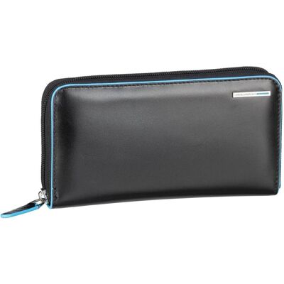Piquadro, Damen, Portemonnaie, Wallet By, Schwarz Piquadro, Damen, Portemonnaie, Wallet By, Schwarz
