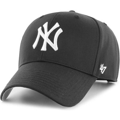 47 Brand, Herren, Cap, MLB New York Yankees, Schwarz, (One Size) 47 Brand, Herren, Cap, MLB New York Yankees, Schwarz, (One Size)