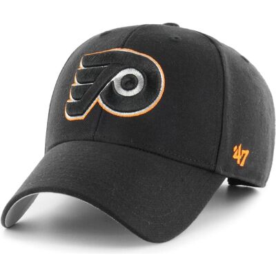 47 Brand, Herren, Cap, Snapback Cap - NHL Metallic Philadelphia Flyers, Schwarz 47 Brand, Herren, Cap, Snapback Cap - NHL Metallic Philadelphia Flyers, Schwarz