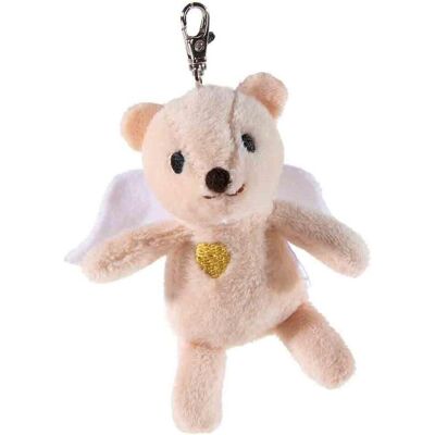 Heunec, Schlüsselanhänger, Schutzengel Bär Keyring, Schlüsselanhänger, Anhänger, 10 cm, 198968, Braun Heunec, Schlüsselanhänger, Schutzengel Bär Keyring, Schlüsselanhänger, Anhänger, 10 cm, 198968, Braun
