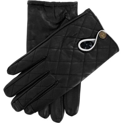 Uunique, Damen, Handschuhe, Lederen Touchscreen Handschoenen - Dames (maat S/M), Schwarz, (M, S) Uunique, Damen, Handschuhe, Lederen Touchscreen Handschoenen - Dames (maat S/M), Schwarz, (M, S)