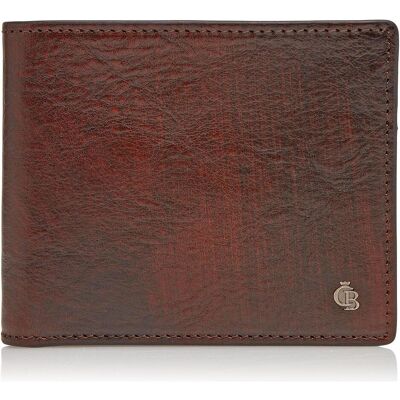 Castelijn & Beerens, Herren, Portemonnaie, Rien Geldbörse RFID Leder 11 cm, Braun Castelijn & Beerens, Herren, Portemonnaie, Rien Geldbörse RFID Leder 11 cm, Braun