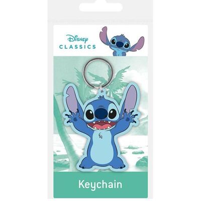 Pyramid Schlüsselanhänger, Portachiavi Disney Stitch Happy, Mehrfarbig Pyramid Schlüsselanhänger, Portachiavi Disney Stitch Happy, Mehrfarbig