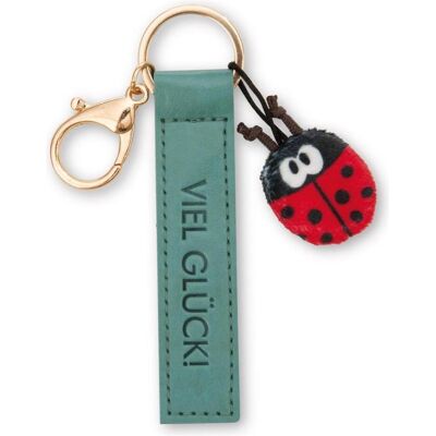 Magni, Unisex, Schlüsselanhänger, NICI Schlüsselanhänger Viel Glück! Kunstlederband mit Marienkäfer grün 10cm, Rot, Grün Magni, Unisex, Schlüsselanhänger, NICI Schlüsselanhänger Viel Glück! Kunstlederband mit Marienkäfer grün 10cm, Rot, Grün