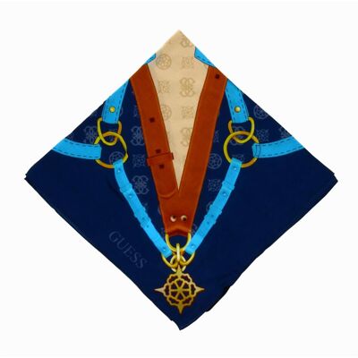 Guess Damen, Schal, Textile Scarf, AW9067VIS03BLM, For Women, Mehrfarbig Guess Damen, Schal, Textile Scarf, AW9067VIS03BLM, For Women, Mehrfarbig