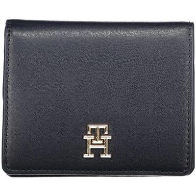 Tommy Hilfiger Damen, Portemonnaie, Th Spring Chic Med Bifold Damen-Geldbörse, Blau Tommy Hilfiger Damen, Portemonnaie, Th Spring Chic Med Bifold Damen-Geldbörse, Blau