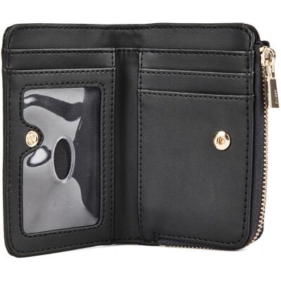 Guess Damen, Portemonnaie, Geldbörse LAUREL II, Schwarz Guess Damen, Portemonnaie, Geldbörse LAUREL II, Schwarz