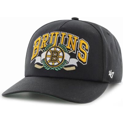 47 Brand, Herren, Cap, Laurel Boston Bruins, Schwarz 47 Brand, Herren, Cap, Laurel Boston Bruins, Schwarz