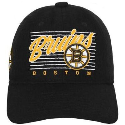 Outerstuff, Jungen, Cap, Retro Wooly Dad Cap JR (Einheitsgrösse, Schwarz, Boston Bruins), Schwarz Outerstuff, Jungen, Cap, Retro Wooly Dad Cap JR (Einheitsgrösse, Schwarz, Boston Bruins), Schwarz