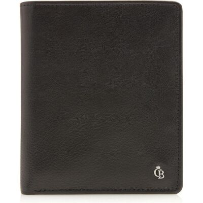 Castelijn & Beerens, Herren, Portemonnaie, Vita Geldbörse RFID Leder 10,5 cm, Schwarz Castelijn & Beerens, Herren, Portemonnaie, Vita Geldbörse RFID Leder 10,5 cm, Schwarz