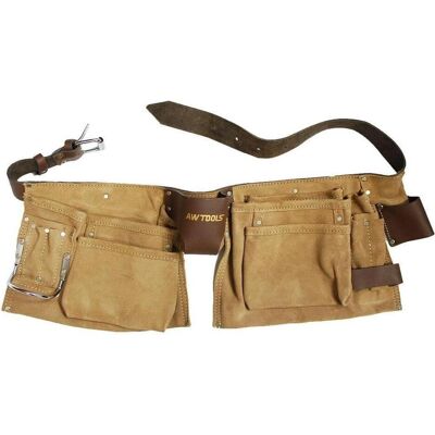Awtools, Herren, Gürtel, Pas Dekarski Skórzany 11 Kieszeni / Pasek Skórzany, Braun Awtools, Herren, Gürtel, Pas Dekarski Skórzany 11 Kieszeni / Pasek Skórzany, Braun