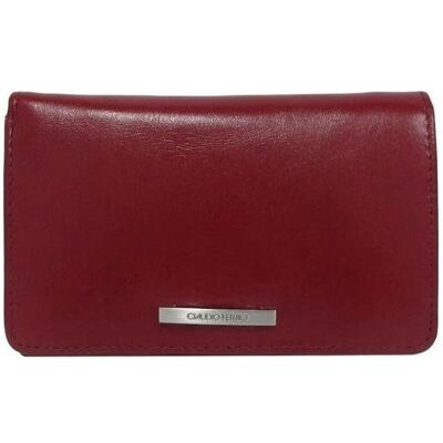 Claudio, Damen, Portemonnaie, Ferrici Dames portemonnee Classico Leer - rood, Rot Claudio, Damen, Portemonnaie, Ferrici Dames portemonnee Classico Leer - rood, Rot