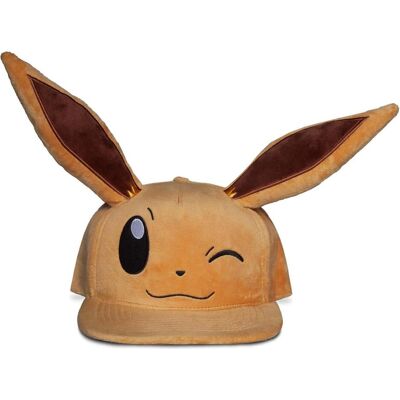 Difuzed, Unisex, Cap, Pokemon Snapback Cap Winking Eevee, Braun, (One Size) Difuzed, Unisex, Cap, Pokemon Snapback Cap Winking Eevee, Braun, (One Size)