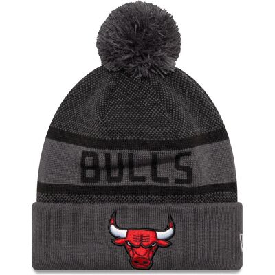 New Era, Herren, Mütze, Wintermütze Beanie - Chicago Bulls Charcoal, Grau New Era, Herren, Mütze, Wintermütze Beanie - Chicago Bulls Charcoal, Grau