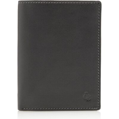 Castelijn & Beerens, Herren, Portemonnaie, Canyon Geldbörse RFID Leder 9,5 cm, Schwarz Castelijn & Beerens, Herren, Portemonnaie, Canyon Geldbörse RFID Leder 9,5 cm, Schwarz