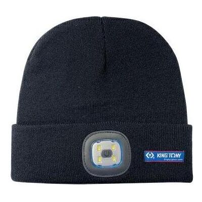 King, Mütze, Wintermütze mit Logo und LED-Taschenlampe (1,7 W, 170 lm) King, Mütze, Wintermütze mit Logo und LED-Taschenlampe (1,7 W, 170 lm)