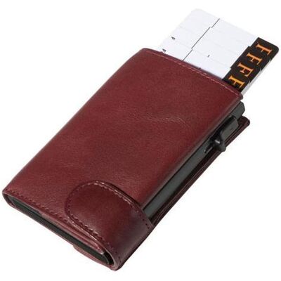 Tony Perotti, Unisex, Portemonnaie, Furbo Lederkartenhalter mit Wechsel Tasche Brown, Braun Tony Perotti, Unisex, Portemonnaie, Furbo Lederkartenhalter mit Wechsel Tasche Brown, Braun