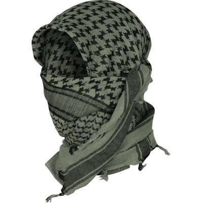 Mil-tec, Unisex, Schal, Shemagh – 110 x 110 cm – Oliv und Schwarz, Grün, Mehrfarbig, Schwarz Mil-tec, Unisex, Schal, Shemagh – 110 x 110 cm – Oliv und Schwarz, Grün, Mehrfarbig, Schwarz