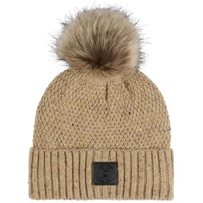 Equipage, Damen, Mütze, Lira Glitter hat, Beige, (One Size) Equipage, Damen, Mütze, Lira Glitter hat, Beige, (One Size)