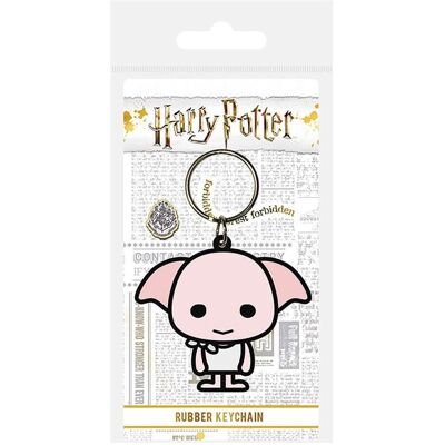 Pyramid Schlüsselanhänger, CDU Rubber Keychains Harry Potter (Dobby Chibi), Schwarz, Mehrfarbig Pyramid Schlüsselanhänger, CDU Rubber Keychains Harry Potter (Dobby Chibi), Schwarz, Mehrfarbig