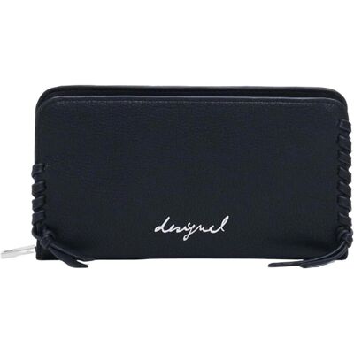 Desigual, Damen, Portemonnaie, Mone Torio Black Wallet, Schwarz Desigual, Damen, Portemonnaie, Mone Torio Black Wallet, Schwarz
