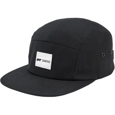 DT Swiss, Unisex, Cap, 5 Panel, Schwarz, (One Size) DT Swiss, Unisex, Cap, 5 Panel, Schwarz, (One Size)