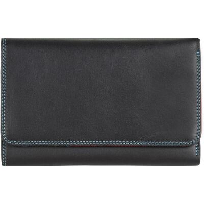 Mywalit, Damen, Portemonnaie, Medium Tri-Fold w/Outer Zip Purse, Schwarz Mywalit, Damen, Portemonnaie, Medium Tri-Fold w/Outer Zip Purse, Schwarz