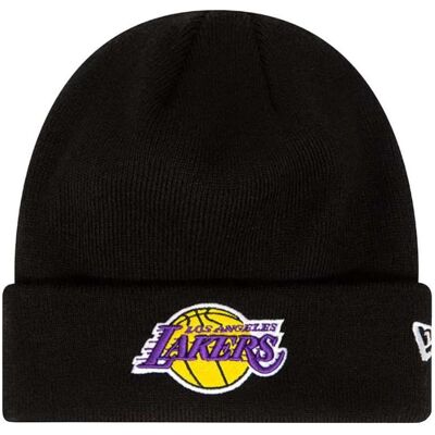 New Era, Unisex, Mütze, Essential Cuff Beanie Los Angeles Lakers Hat 60348856 - One size, Schwarz, (One Size) New Era, Unisex, Mütze, Essential Cuff Beanie Los Angeles Lakers Hat 60348856 - One size, Schwarz, (One Size)