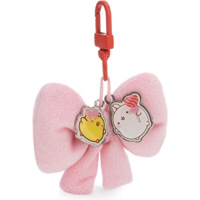 Magni, Mädchen, Schlüsselanhänger, NICI Taschenanhänger MOLANG Schleife rosa 8cm Header Karte, Rosa Magni, Mädchen, Schlüsselanhänger, NICI Taschenanhänger MOLANG Schleife rosa 8cm Header Karte, Rosa