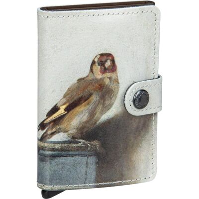 Secrid, Unisex, Portemonnaie, Miniwallet ART Goldfinch, Beige Secrid, Unisex, Portemonnaie, Miniwallet ART Goldfinch, Beige