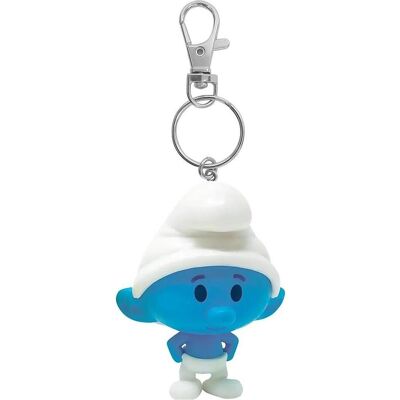 Plastoy, Schlüsselanhänger, Porte-Cles Chibi Schtroumpf, Mehrfarbig Plastoy, Schlüsselanhänger, Porte-Cles Chibi Schtroumpf, Mehrfarbig