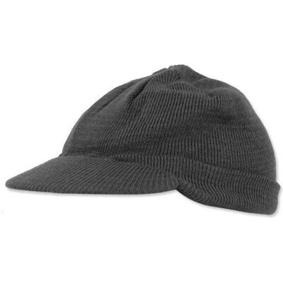 Mil-tec, Cap, Jeep-Cap – Polyacryl – Schwarz, Schwarz Mil-tec, Cap, Jeep-Cap – Polyacryl – Schwarz, Schwarz