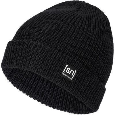 Super Natural, Unisex, Mütze, Riffler Beanie, Schwarz, (One Size) Super Natural, Unisex, Mütze, Riffler Beanie, Schwarz, (One Size)