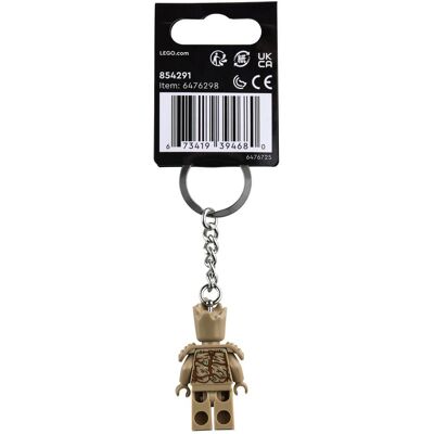 Lego Unisex, Schlüsselanhänger, Groot Schlüsselanhänger, Mehrfarbig Lego Unisex, Schlüsselanhänger, Groot Schlüsselanhänger, Mehrfarbig