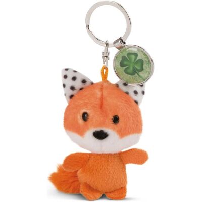 NICI, Schlüsselanhänger, Schlüsselanhänger mit Anhänger "Kleeblatt Symbol", Orange NICI, Schlüsselanhänger, Schlüsselanhänger mit Anhänger "Kleeblatt Symbol", Orange