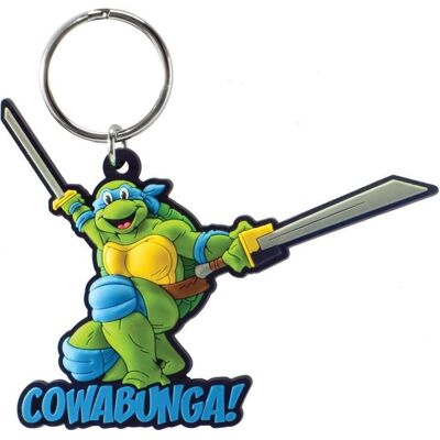 Monogram Int., Jungen, Schlüsselanhänger, Teenage Mutant Ninja Turtles Soft Touch PVC Taschenanhänger Leonardo, Mehrfarbig Monogram Int., Jungen, Schlüsselanhänger, Teenage Mutant Ninja Turtles Soft Touch PVC Taschenanhänger Leonardo, Mehrfarbig