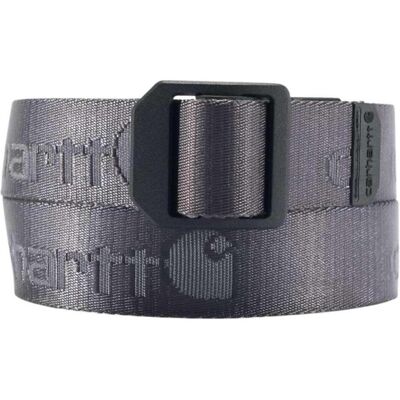 Carhartt, Herren, Gürtel, Dirželis Nylon Webbing Ladder Lock Gravel, Grau Carhartt, Herren, Gürtel, Dirželis Nylon Webbing Ladder Lock Gravel, Grau