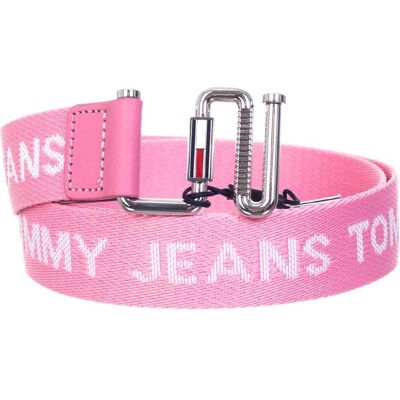Tommy Hilfiger Damen, Gürtel, Tommy Jeans Damen TJW Essential Webbing Belt Gürtel, Fresh Pink, 80 cm, Pink Tommy Hilfiger Damen, Gürtel, Tommy Jeans Damen TJW Essential Webbing Belt Gürtel, Fresh Pink, 80 cm, Pink