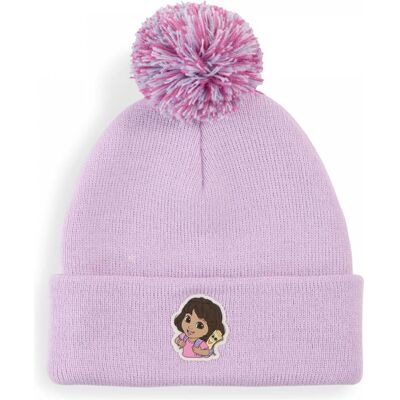 Puma Jungen, Mütze, X DORA THE EXPLORER Mid Crown Pom Beanie Jr, Mehrfarbig Puma Jungen, Mütze, X DORA THE EXPLORER Mid Crown Pom Beanie Jr, Mehrfarbig