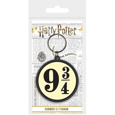 Pyramid Unisex, Schlüsselanhänger, CDU Rubber Keychains Harry Potter (9 and Three Quarters), Mehrfarbig, Weiss, Grau Pyramid Unisex, Schlüsselanhänger, CDU Rubber Keychains Harry Potter (9 and Three Quarters), Mehrfarbig, Weiss, Grau