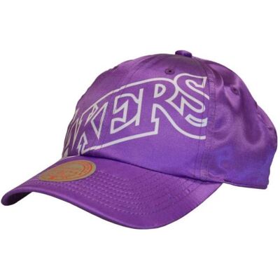 Mitchell & Ness Los Angeles Lakers Unisex Sommer Violett Kappe Mitchell & Ness Los Angeles Lakers Unisex Sommer Violett Kappe