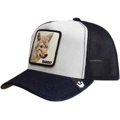 Goorin Bros, Unisex, Cap, . The Bandit Coyote Trucker Cap - 101-1756-LGY, Grau, Blau Goorin Bros, Unisex, Cap, . The Bandit Coyote Trucker Cap - 101-1756-LGY, Grau, Blau