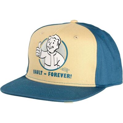 DEVplus, Herren, Cap, Fallout casquette Snapback Vault Forever, Blau, Gelb, (One Size) DEVplus, Herren, Cap, Fallout casquette Snapback Vault Forever, Blau, Gelb, (One Size)