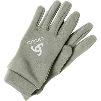 Odlo, Unisex, Handschuhe, Handschuhe mit vollem Fingerfutter aus Stretchfleece, Grau, (XL) Odlo, Unisex, Handschuhe, Handschuhe mit vollem Fingerfutter aus Stretchfleece, Grau, (XL)