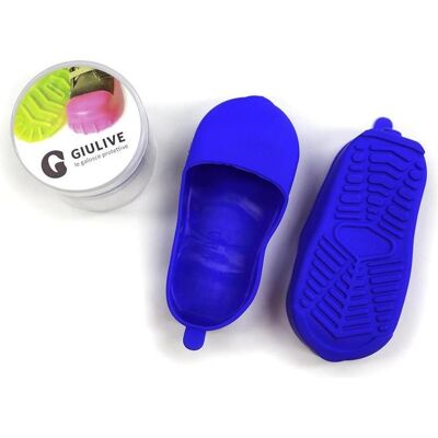 Giulive, Mütze, Galosh Schuhschutz blue Fluo, Blau, (34, 35, 36, 37) Giulive, Mütze, Galosh Schuhschutz blue Fluo, Blau, (34, 35, 36, 37)