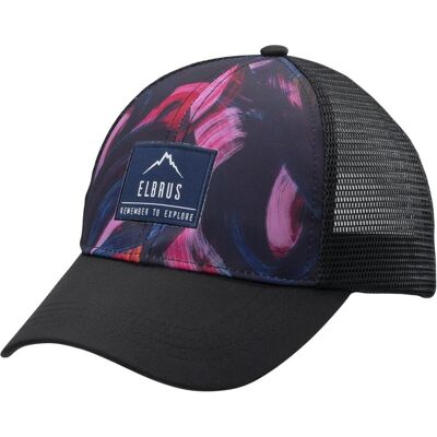 Elbrus, Damen, Cap, Mirella Wos Mütze, Mehrfarbig, Schwarz, (One Size) Elbrus, Damen, Cap, Mirella Wos Mütze, Mehrfarbig, Schwarz, (One Size)