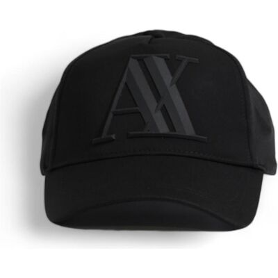 Giorgio Armani Exchange, Herren, Cap, LOGO GOMMATO 954079 CC518, Schwarz, (One Size) Giorgio Armani Exchange, Herren, Cap, LOGO GOMMATO 954079 CC518, Schwarz, (One Size)