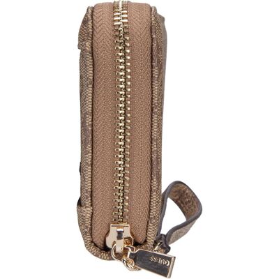 Guess Damen, Portemonnaie, Brenton Geldbörse 21 cm, Beige, Braun Guess Damen, Portemonnaie, Brenton Geldbörse 21 cm, Beige, Braun